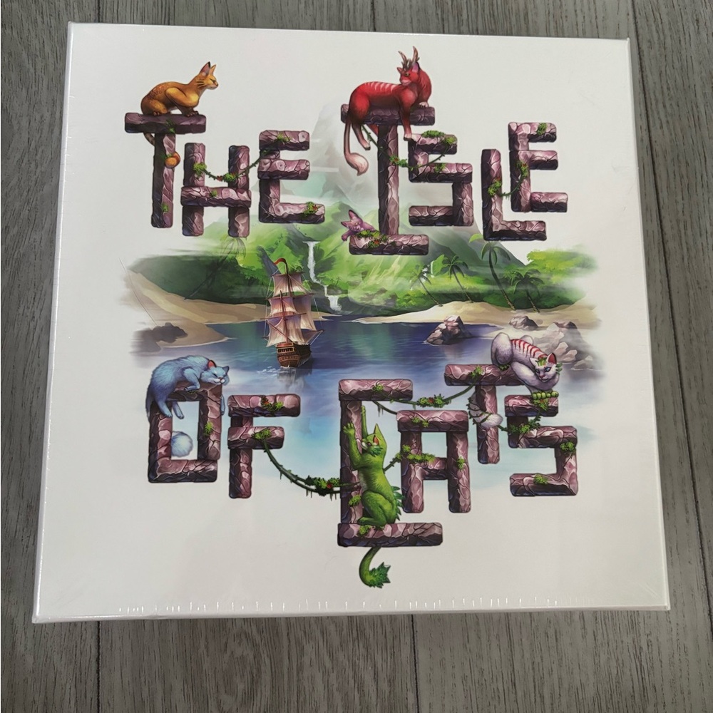 The Isle of Cats board game. NIB and shrink wrapped.